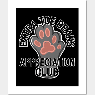 Extra Toe Beans Appreciation Club Posters and Art